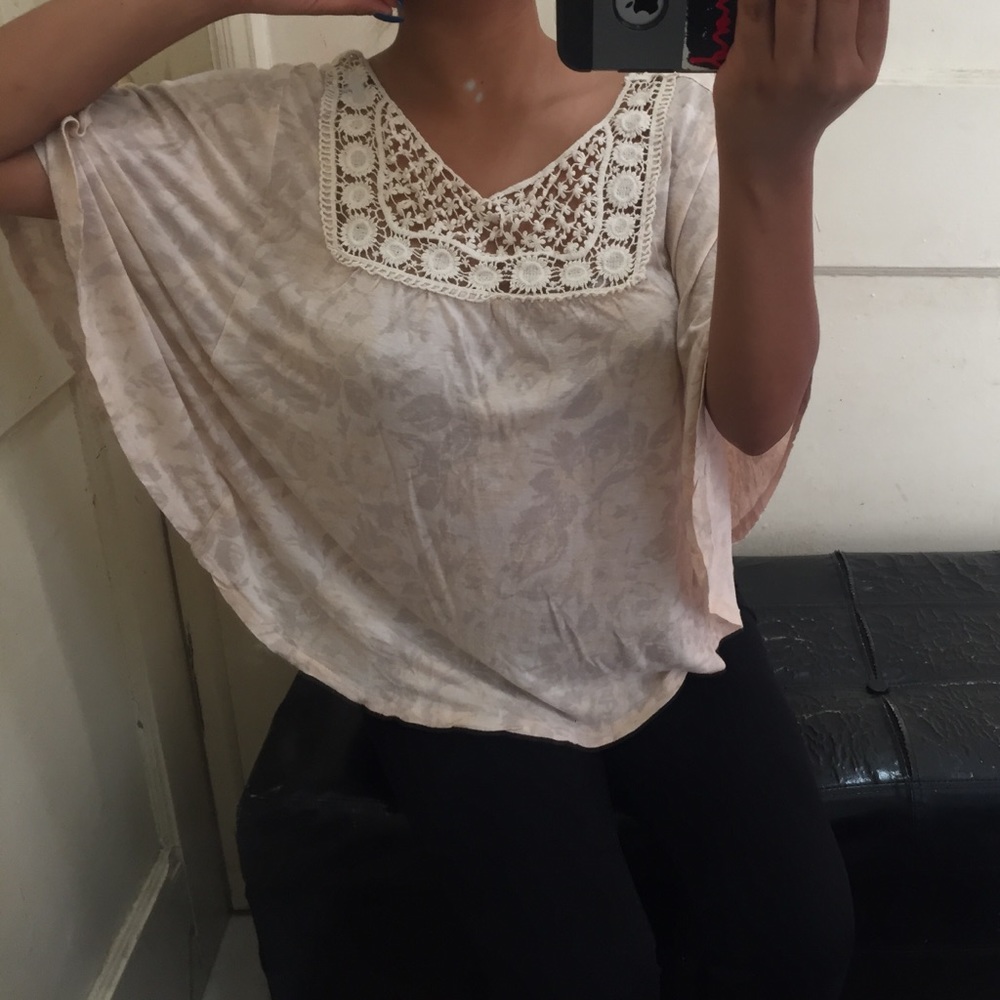 Lose Tan Blouse 🍂